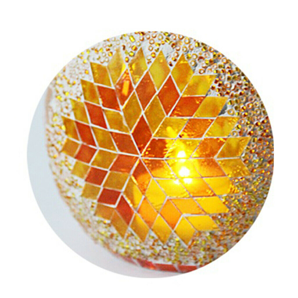 Turkish style Oil Burner Candle Holder Diffuser Home Decoration Orange