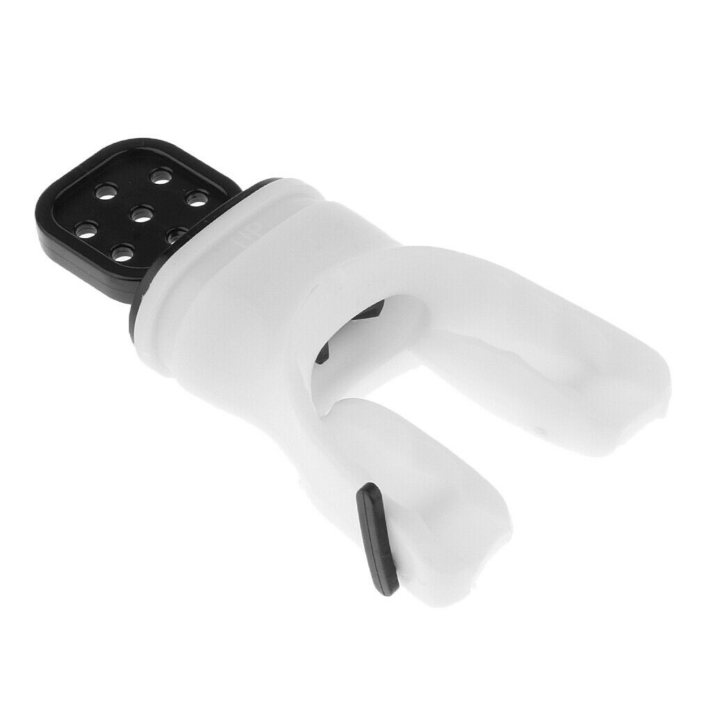Silicone Scuba Diving Dive Snorkel Moldable Bite Mouthpiece Regulator White