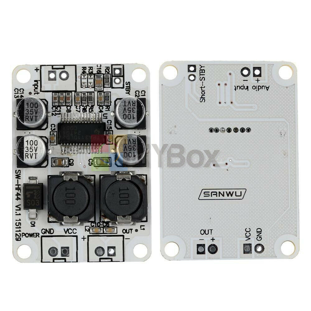 DC 8-26V TPA3110 PBTL 30W Mono Channel Digital Power Amplifier Board Module