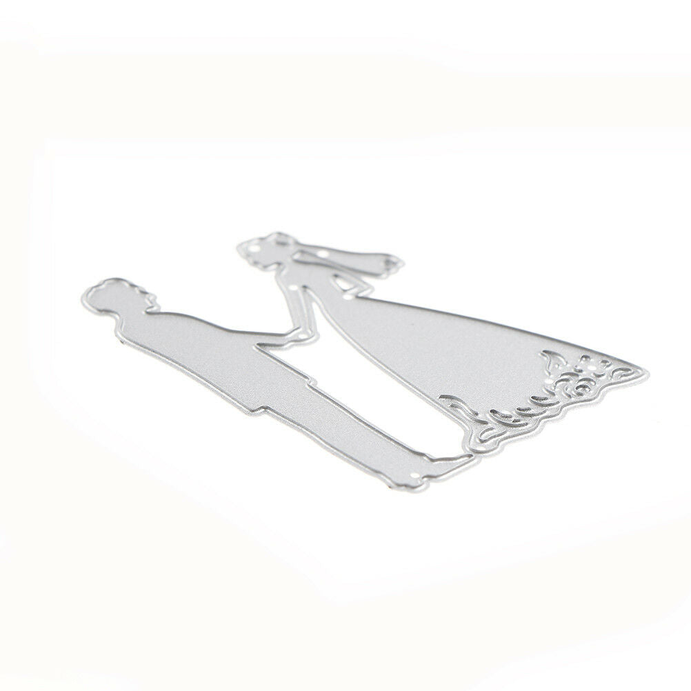 Metal Bride Groom Wedding Cutting Dies Stencils For DIY`Scrapbooking Phot.l8