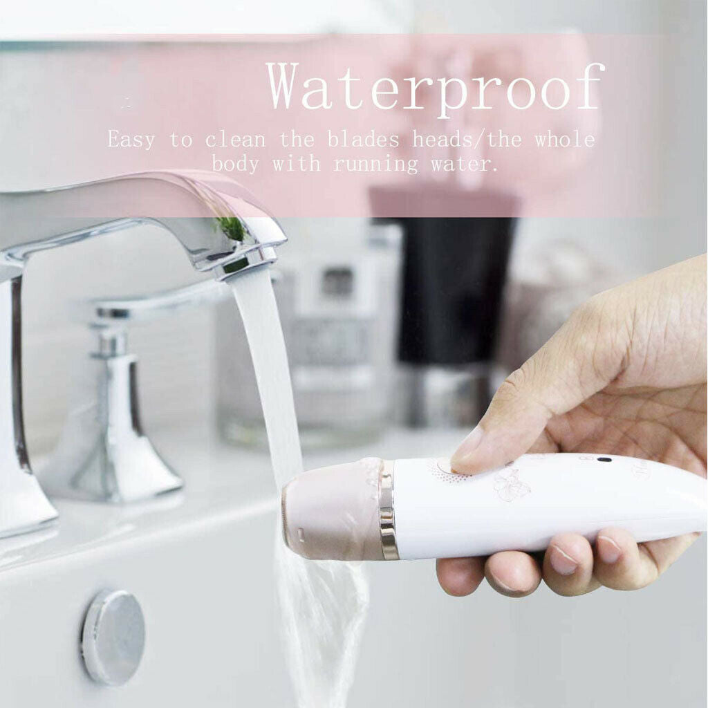 Lady Razor Hair Remover Painless 2-in-1 USB for Face Legs Bikini Underarms