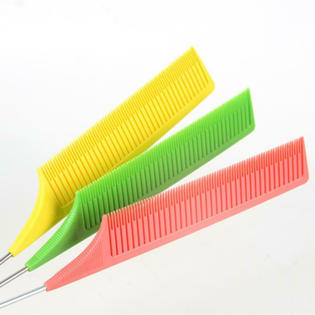 New Fine-tooth&Wide-toothed Sectioning Weaving Highlight Foiling Hair Combs