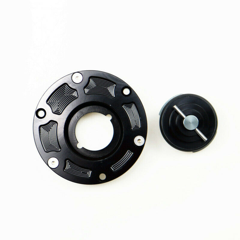 Titanium CNC Fuel Tank Cap Cover For Street Bike Kawasaki Z250 300 Ninja 250 300