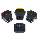 1PC 30A/250V 6Pin Waterproof  Auto Boat Toggle Rocker Switch with LED 12V 22N Tt
