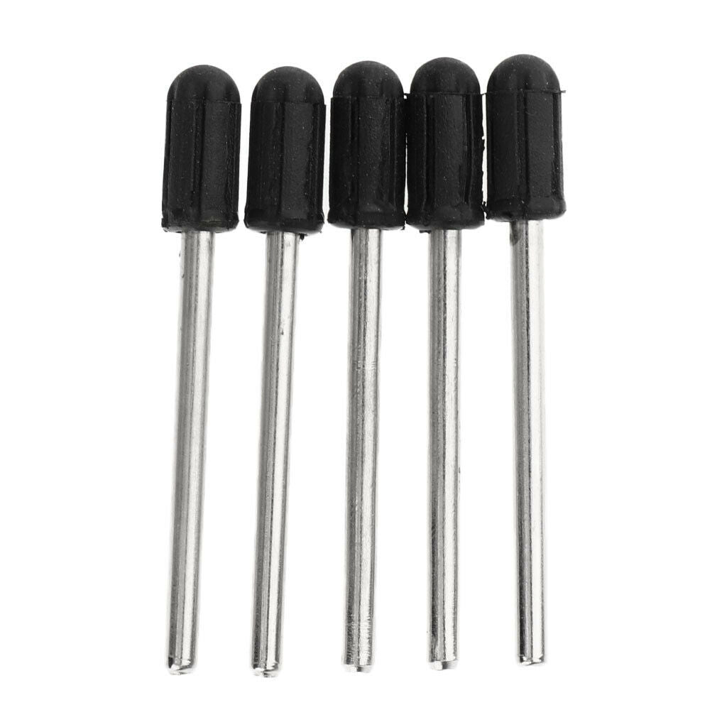 5pcs Sanding Band Mandrel Bit for Nail Drill Pen Machine Acrylic Nail 5x11mm