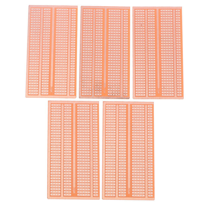 5PCS DIY Prototype Paper PCB Universal Experiment Matrix Circuit Board 5x9. TL
