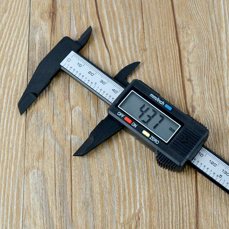 150mm/6inch Micrometer Digital Electronic Gauge Carbon Fiber Vernier Caliper