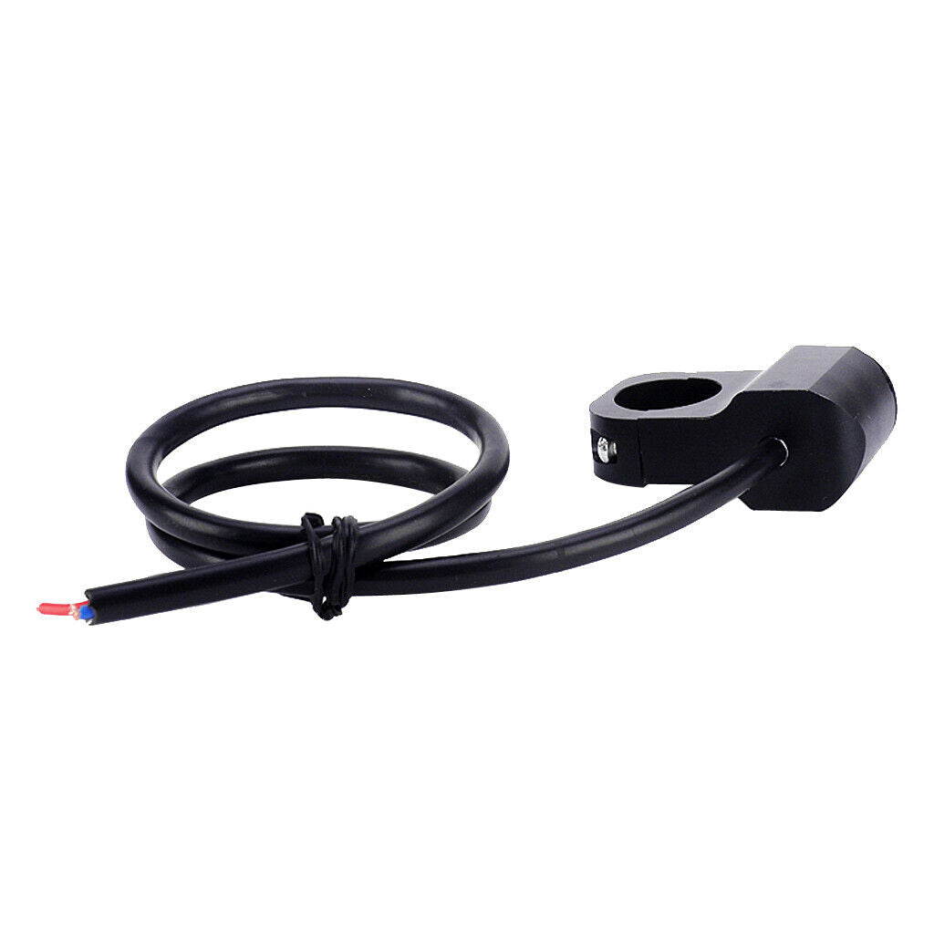 12V 7/8'' Motorcycle ATV Bike Start On Off Headlight Button Switch 2 Wires