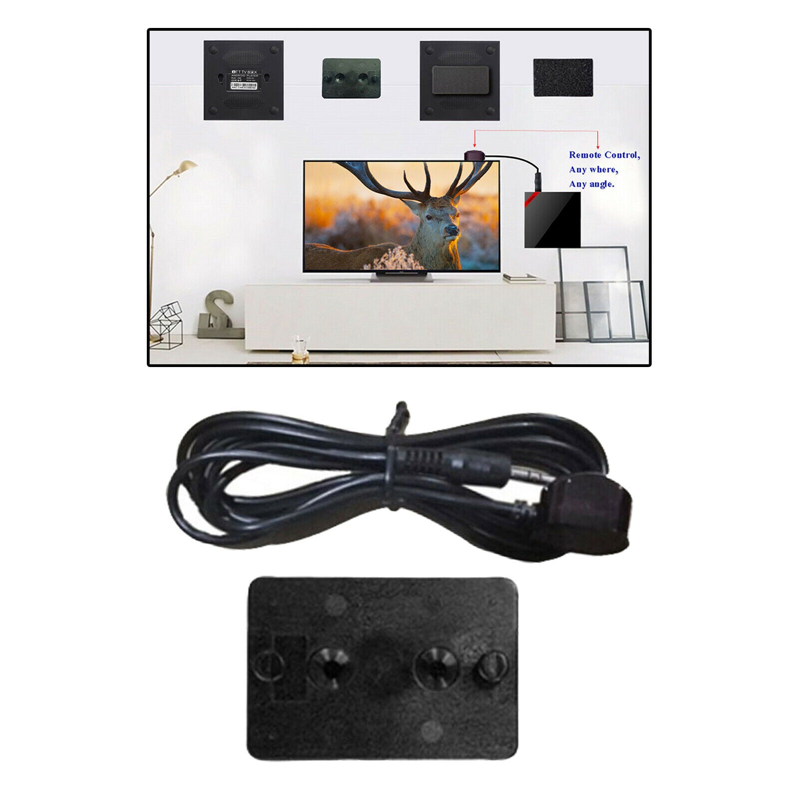 4.9ft Infrared Extension Receiver Extender Cable for Android Box X96 Series