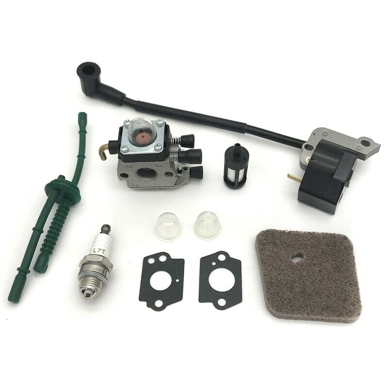2X(Carburetor Ignition Coil for STIHL Fs38 FS 45 Fs55 Trimmer Weeder U7N7)