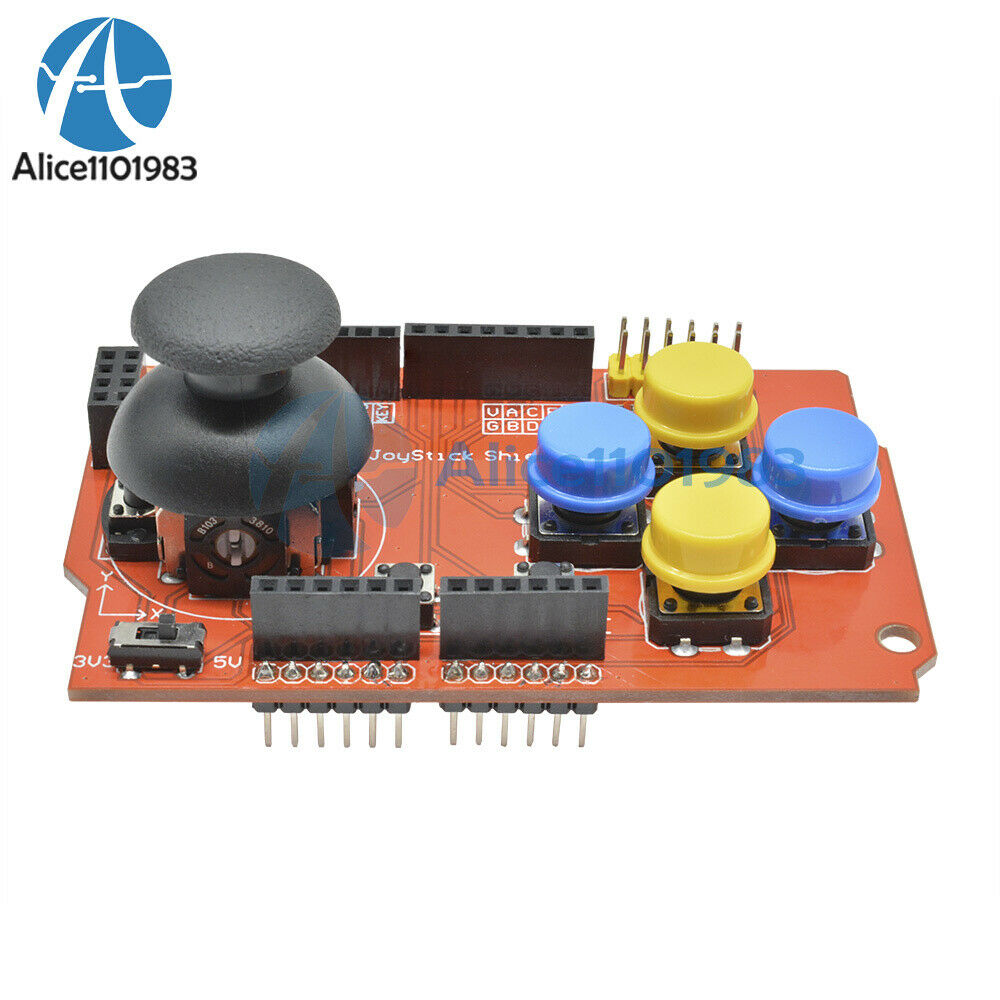2PCS Gamepads JoyStick Keypad Shield PS2 for Arduino nRF24L01 Nokia 5110 LCD I2C