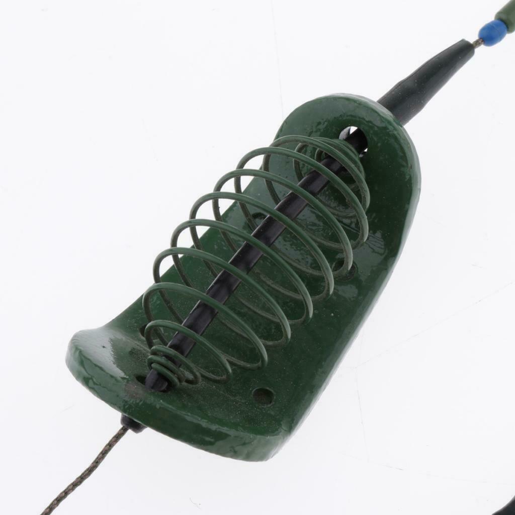 Fishing Baits Hook Lure Trap Hooks with Spring Feeder Coarse Fishing Tackle
