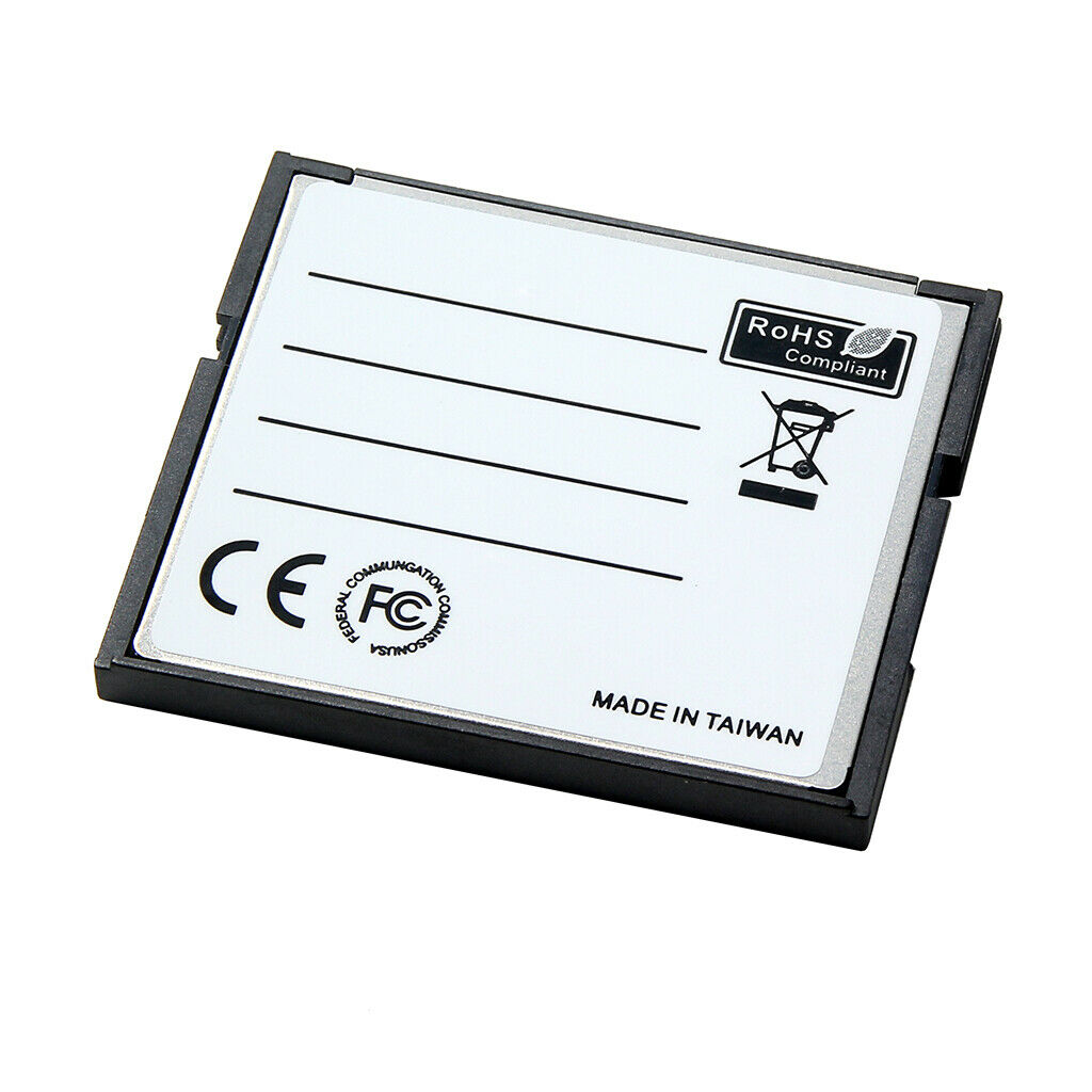 Dual Port SD to CF Card Adapter Assy MMC SDHC SDXC to Compact Flash Type I Card