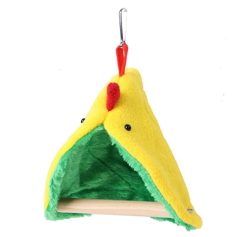 Bird Parrot Nest Soft Plush Bird Parrot Hammock Warm Hanging Bed For Pet .l8