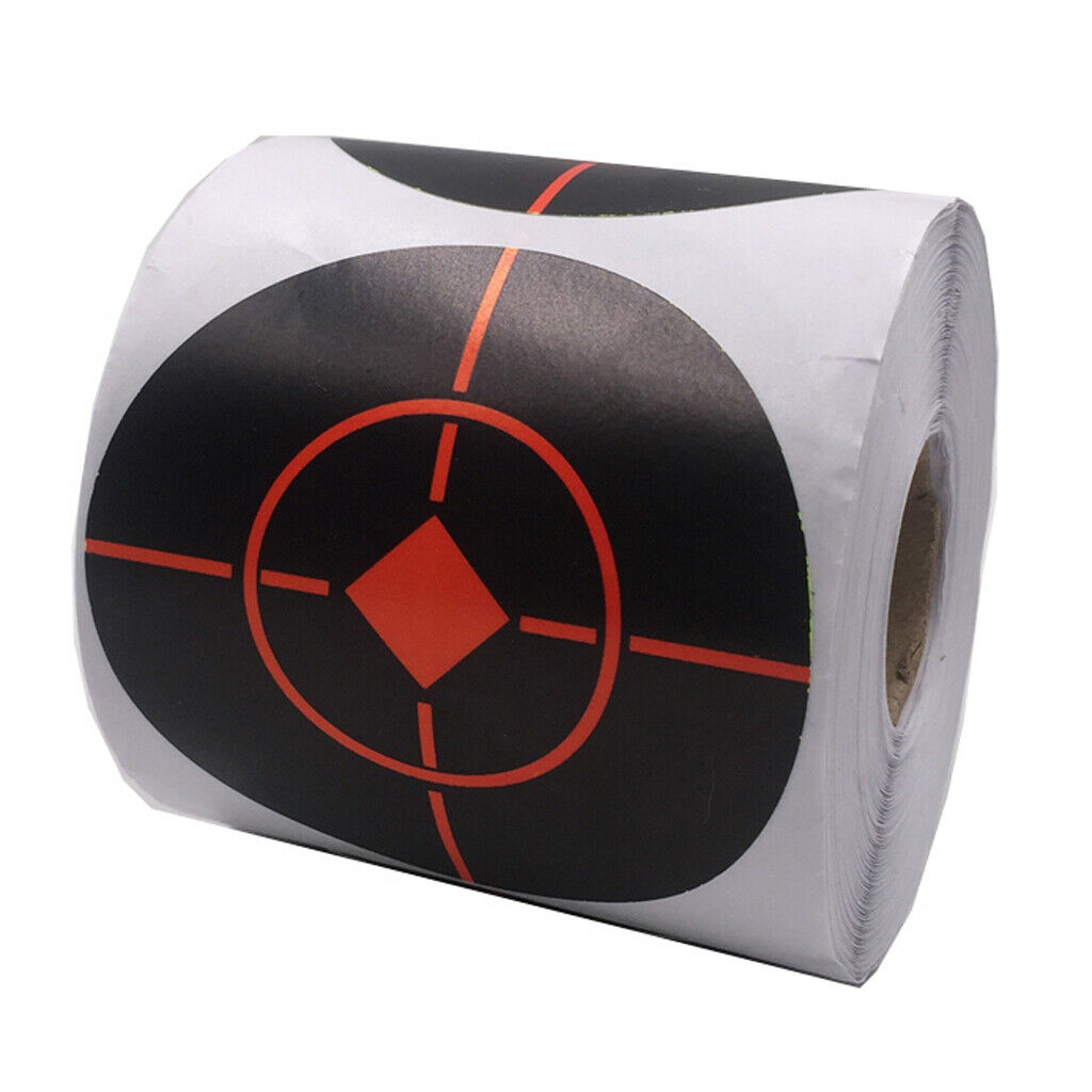 250 Pcs. Targets Reactive Splatter Diam. 7.5 Cm Self-adhesive