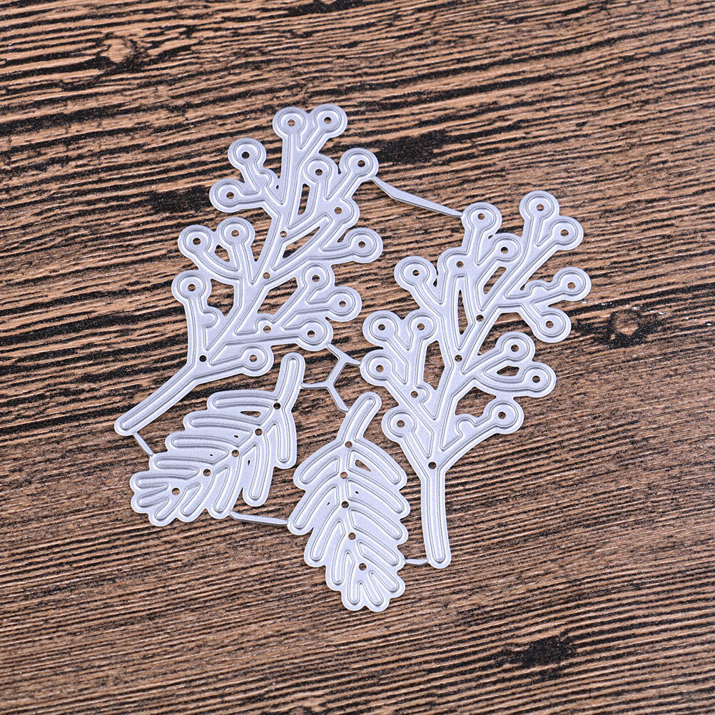 4pcs leaves Cutting Dies Scrapbooking Embossing Card Making Paper Craft T XjSJC