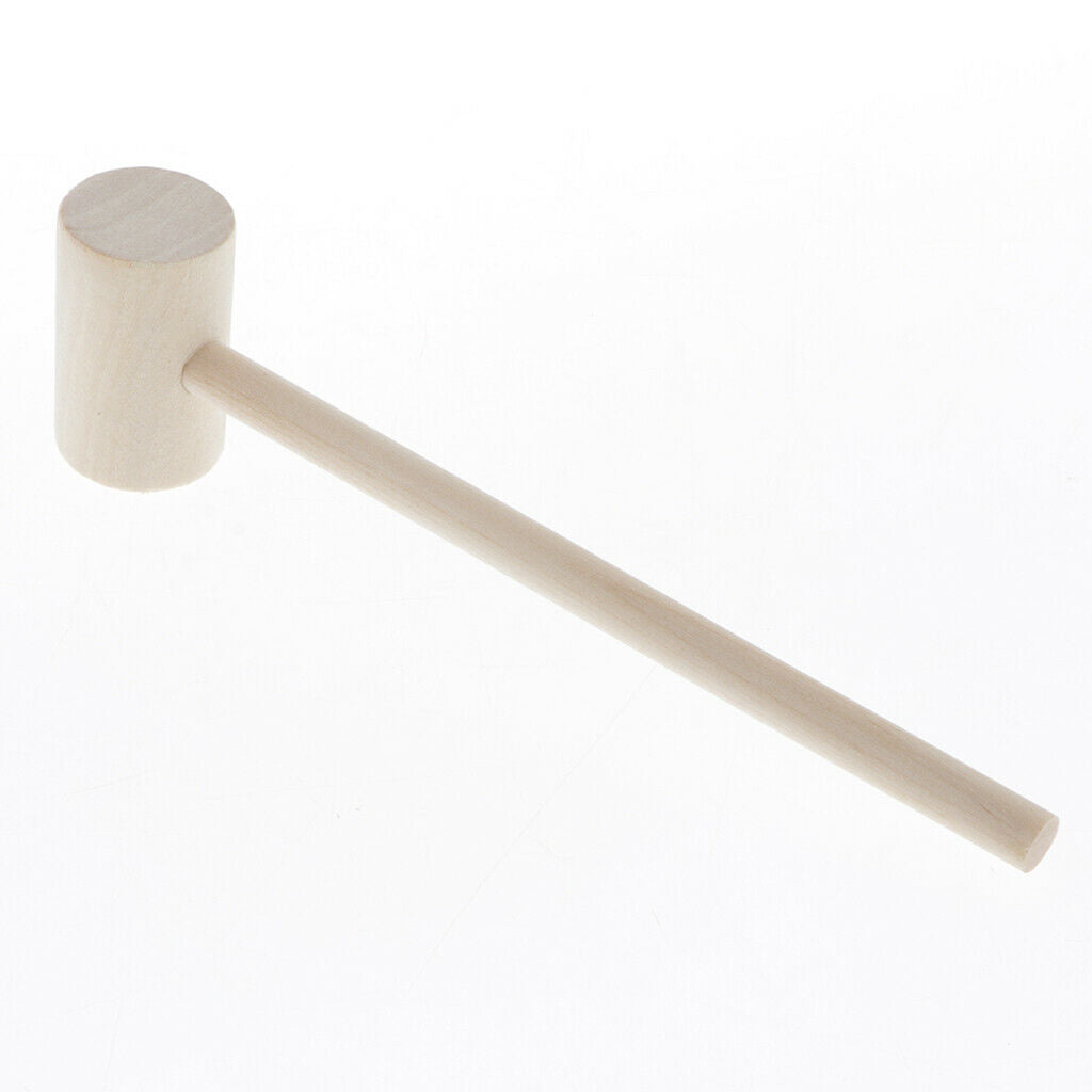 30Pieces Jewellers Leather Wooden Hammer Pounding Seafood Mallet Gavel DIY