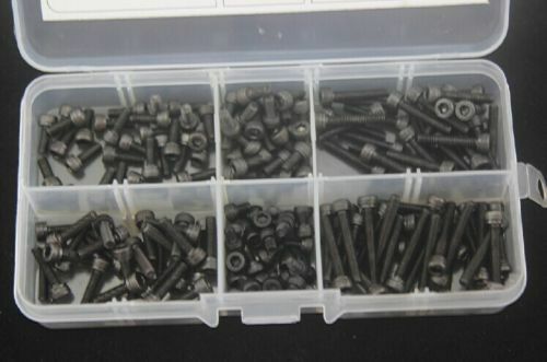 M3 Black Carbon Steel Allen Hex Socket Cap Head Screw Bolt Grade 12.9