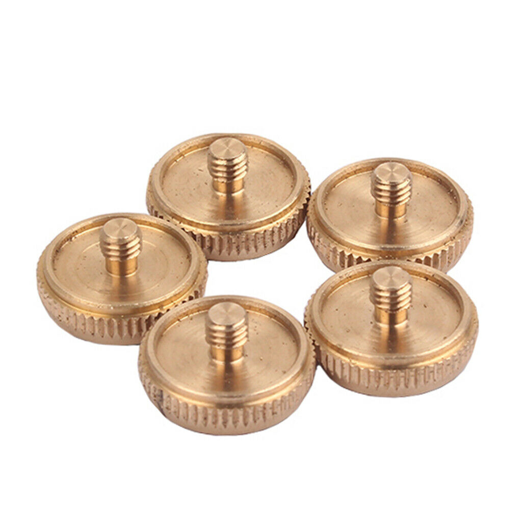 Set of 5 valve buttons for trumpet