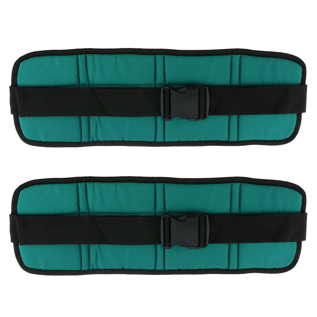 2 Pcs Wheelchair Seatbelt Safety Harness with Adjustable Straps Patients Cares