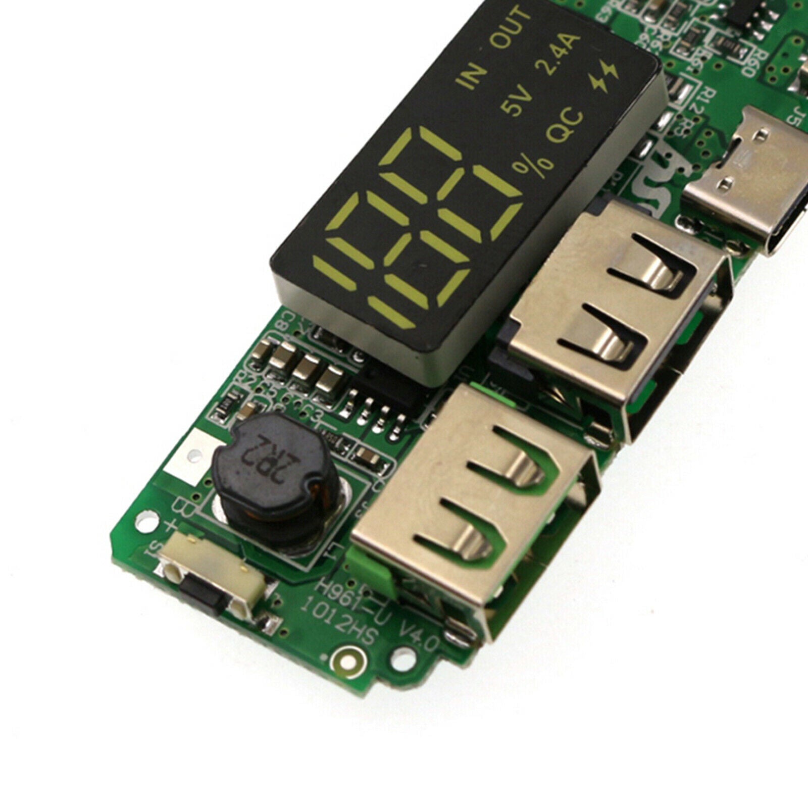 4x 5V 2.4A Dual USB Battery Charger Boards Mobile Charging Accessories