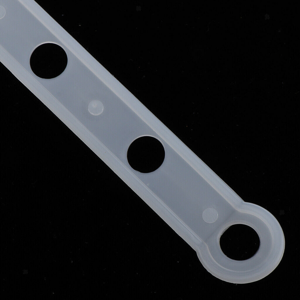 10 Pieces Plastic Clothing Shop Displays Hanger Connector Strips Suit Connecting