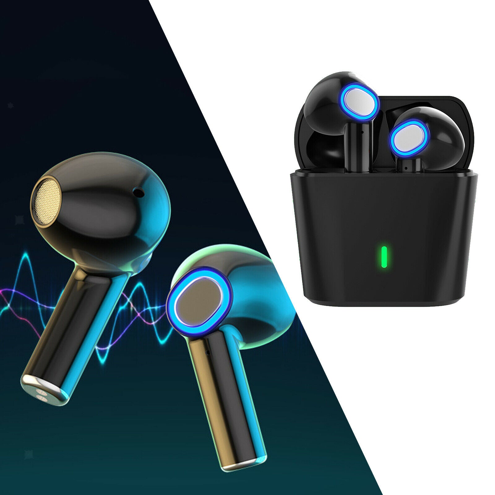 L35 Bluetooth 5.0 True Wireless Earbuds Built in Mic Headset Noise Canceling