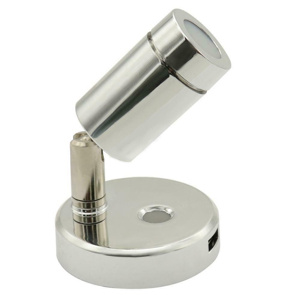 10-30V Boat LED Reading Light 3000K Warm White RV Interior Light Phone Charger