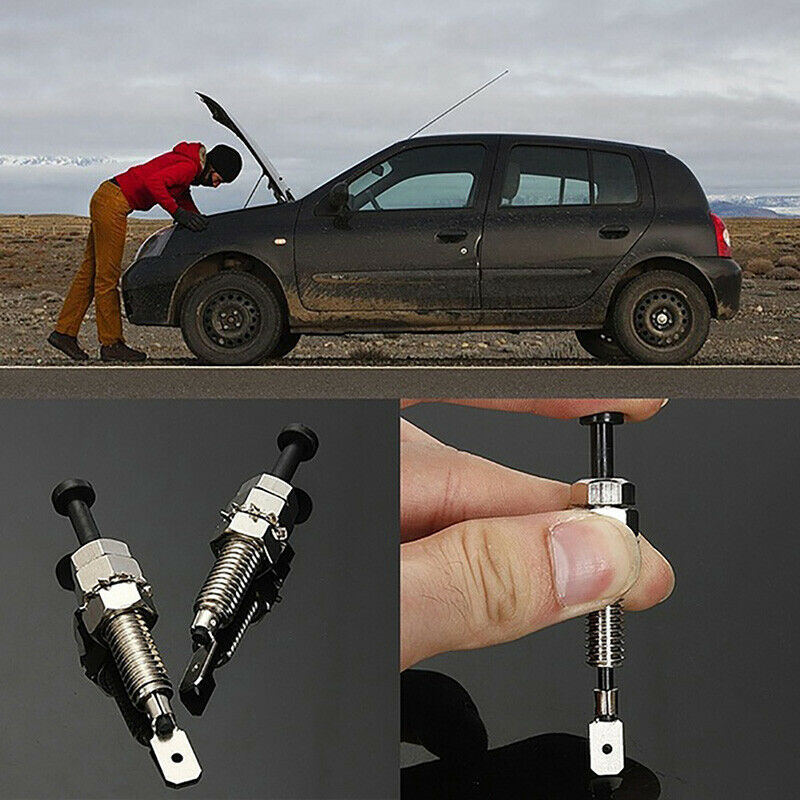 2PCS Universal Car Alarm Security Adjustable Auto Truck Hood Door Pin Swi.l8