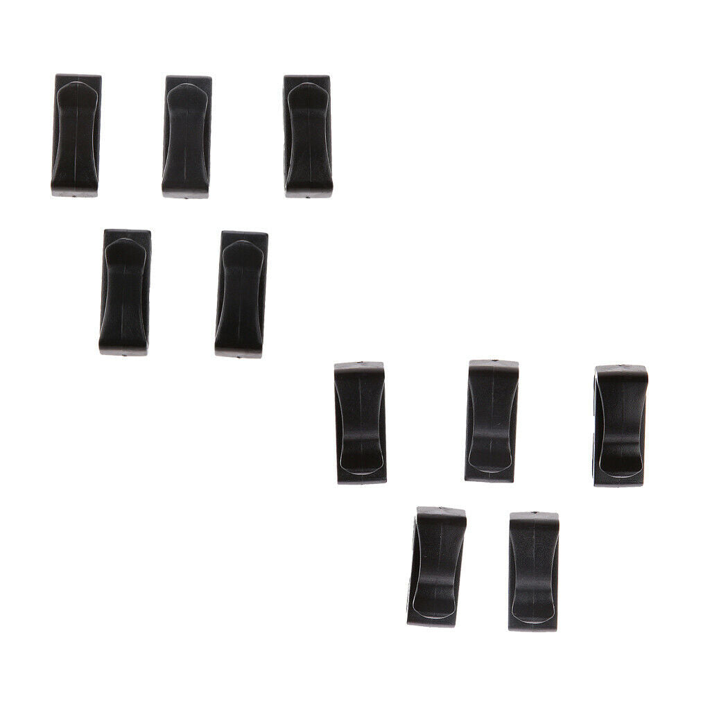 10pcs Buckles for Webbing Strap 20mm 25mm Camping Hiking Backpack Molle Bag