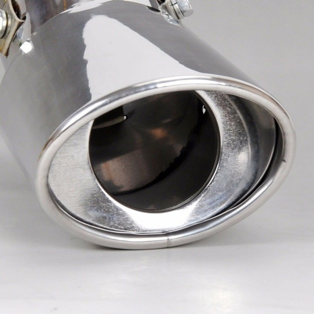 Vehicle Car 60mm Exhaust Tip Tail Pipe Muffler Stainless Steel Anti-corrosive