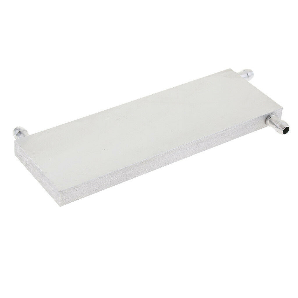 Aluminum 3 Way CPU Water Cooling Block Graphics Radiator Heatsink 60*180mm