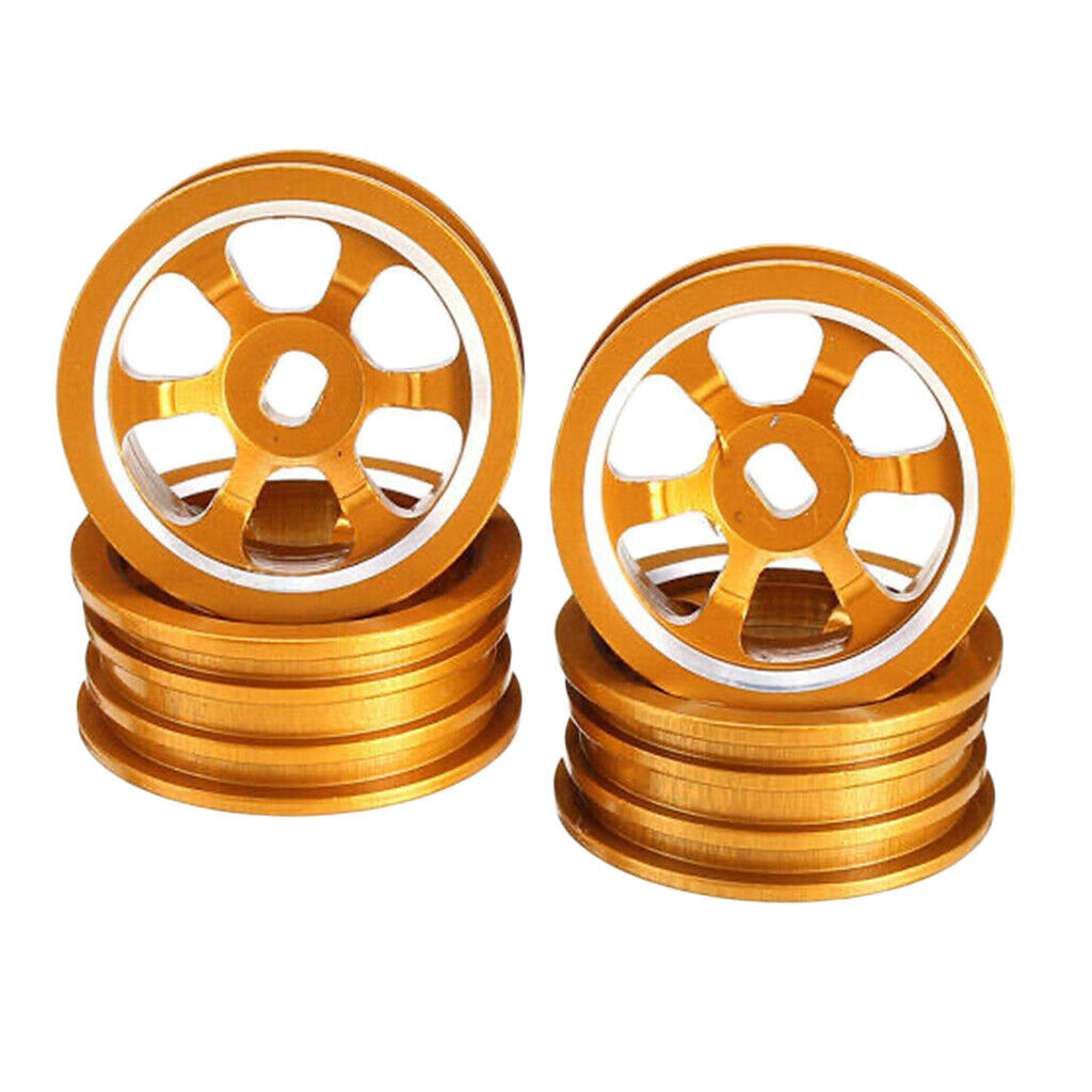 20mm Metal Upgrade Wheel Rim Set for WLtoys 1:28 K969 K989 K999 RC Car Buggy