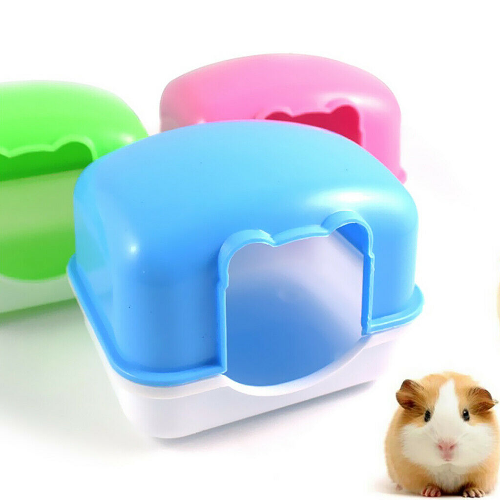 2Pcs Hamster Mini Travel Carrier House Cage for Small Pets Mice Rats Room