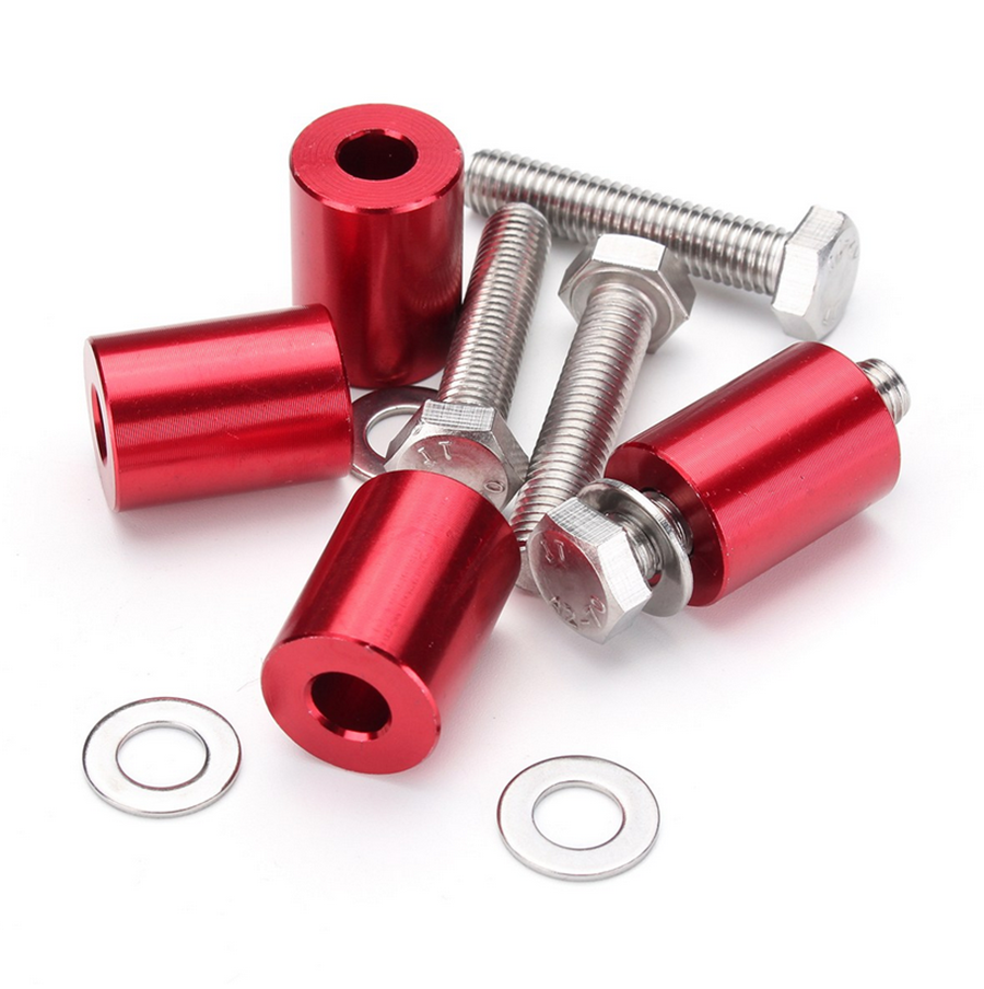 Car Engine Hood Vent Spacer Kits M8-1.25 X 45 Hood Bolt Better Cooling & Airflow