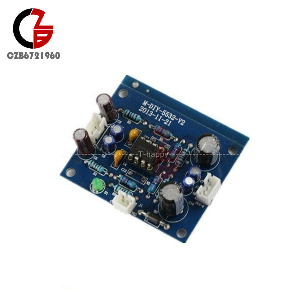 1PC NE5532 OP-AMP HIFI Bluetooth Pre-amp Preamplifier Signal Amplification Board