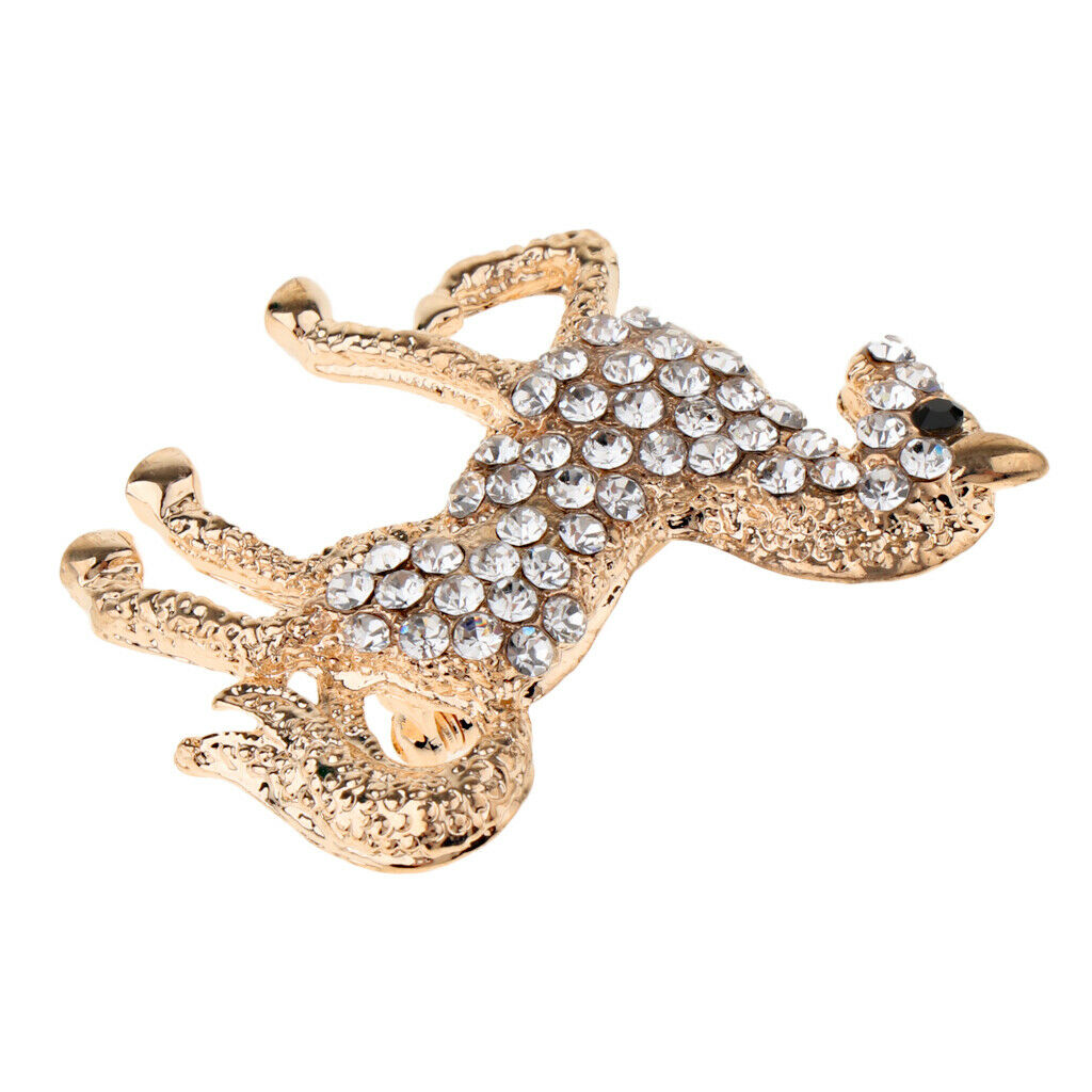Elegant Animal Brooch Crystal Brooch Pins for Women Lady - for Banquet Wedding