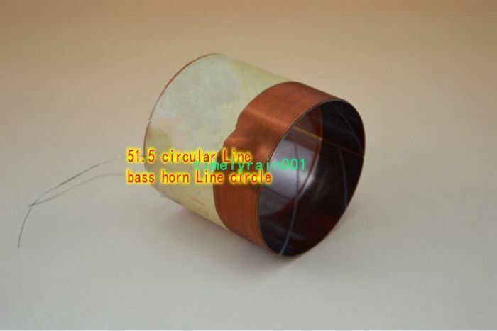 2pcs 51.5mm 8ohm 8Ω KSV bass voice coil  Speaker accessories kabitong skeleton