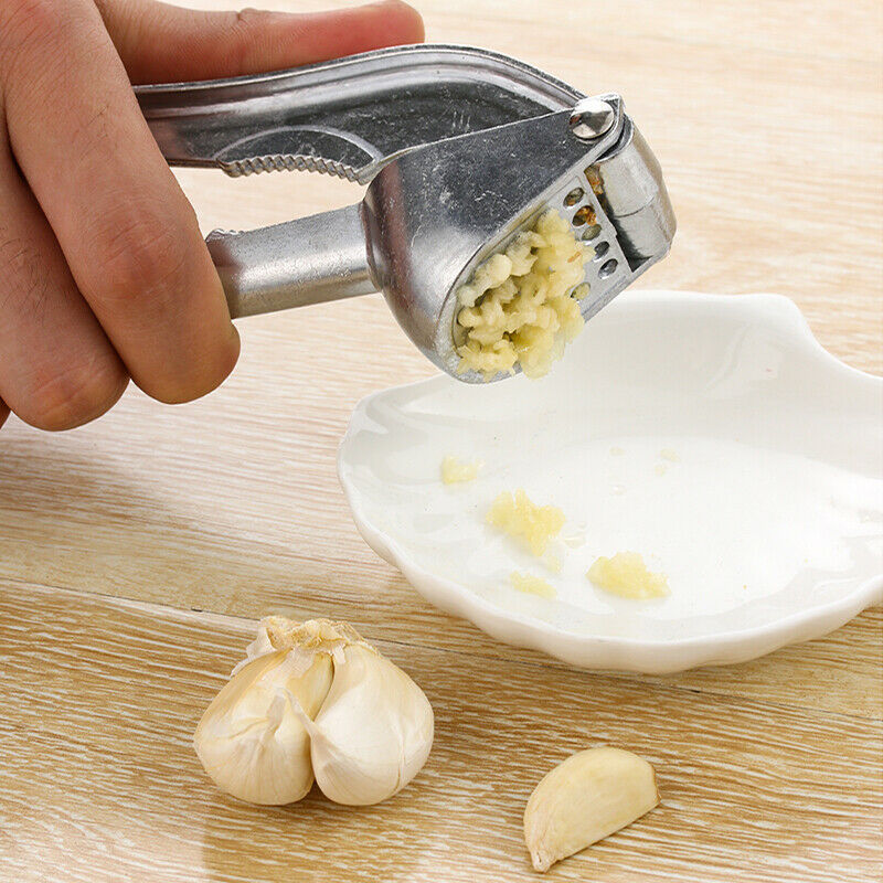 Kitchen Gadget Ginger Nut Crusher Garlic Presses Aluminum Practical Squee.l8