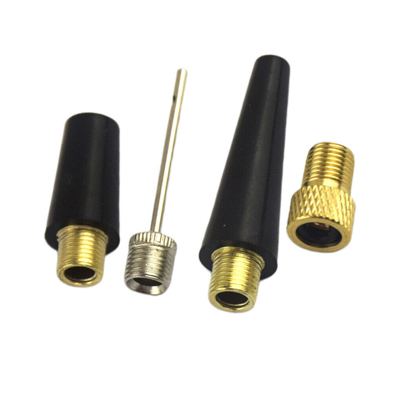 Brass Pump Valve Adapter Bicycle Ball Basketball Inflate Needle Nozzle