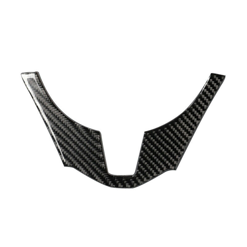 For Mazda 3 Axela 2014-2016 Carbon Fiber Style Interior Steering Wheel Cover Cap
