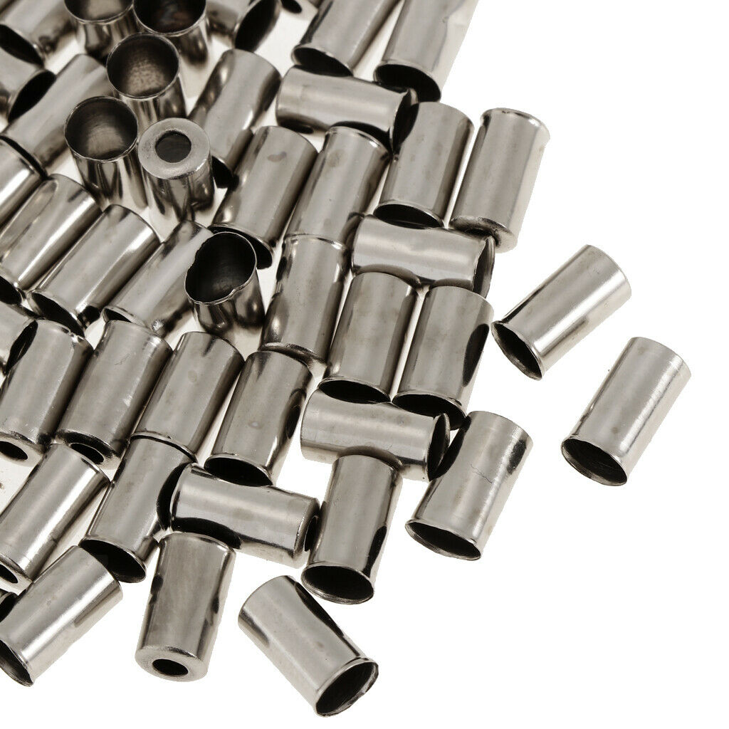 100pcs bicycle brake cable end   brake claws cable housing ferrules aluminum