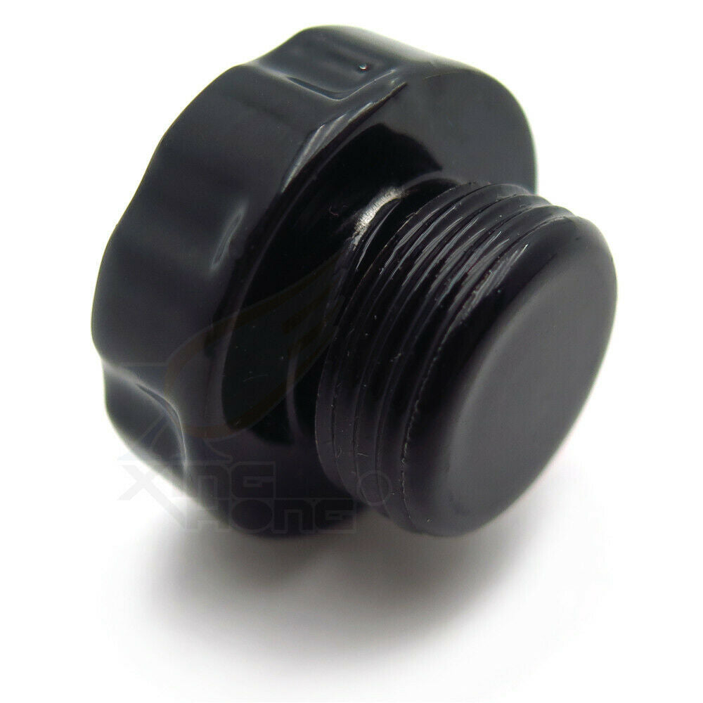Black Fluid Reservoir Cap Cover For Suzuki 92-12 GSXR 600/88-12 GSXR750