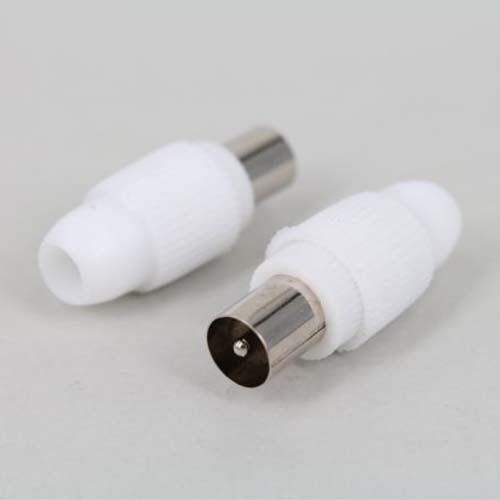 10pcs FM Atenna Male to Female PAL TV RF Coxial Connector Adapter Plug