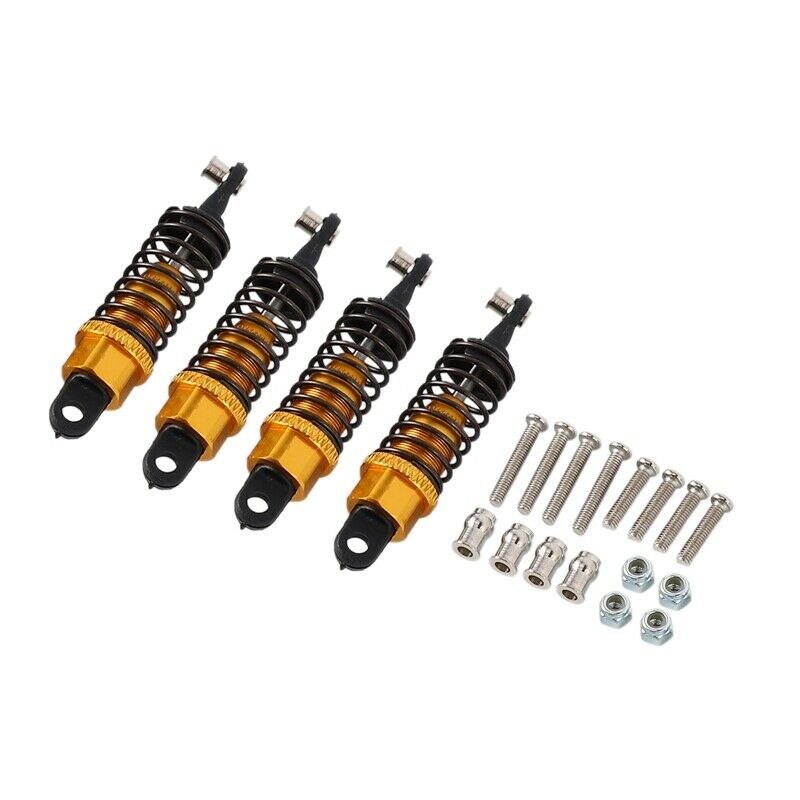 2X(4PCS Metal Shock Absorber for 1/16 RC WPL Naughty Dragon JJRC Truck UpgrO9P6)