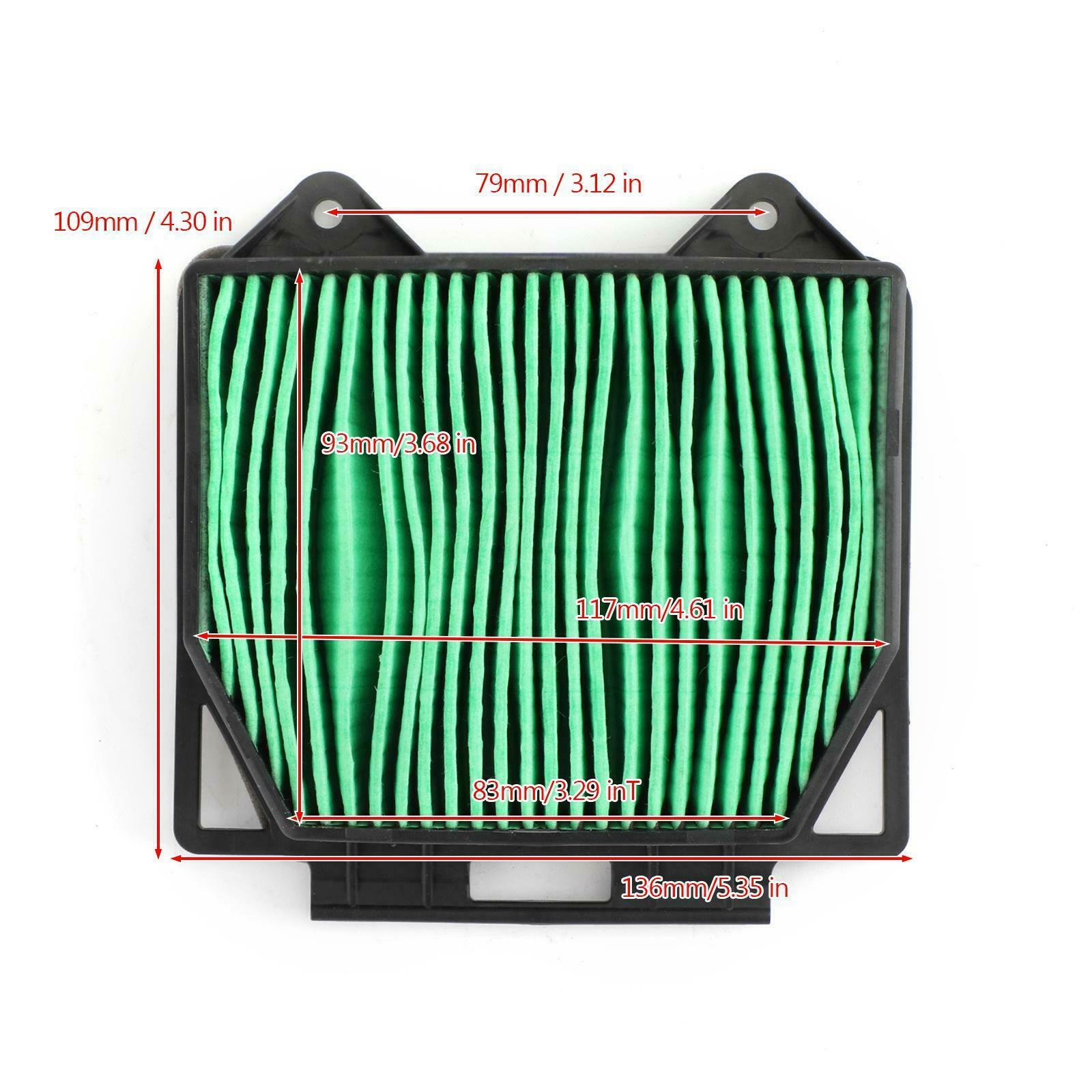 Air Filter Fits for  CB125R CB250R CB300R CBF125 CBF250 136x109mm