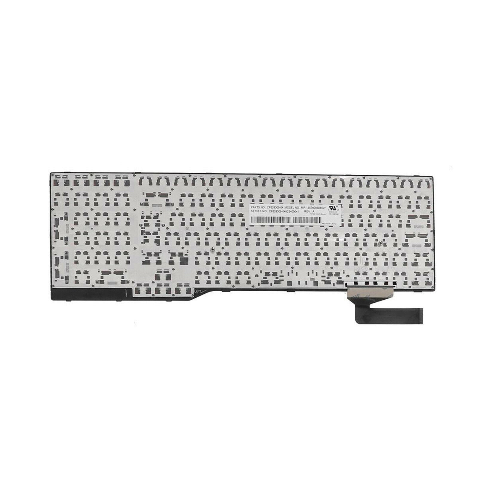 New US Laptop Keyboard for Fujitsu Lifebook E753 E754 E557 US Layout Black