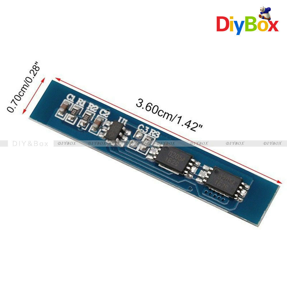 2S 2-Cell Li-ion Lithium Battery 18650 Charger Protection Board 3A 7.4V 8.4V New
