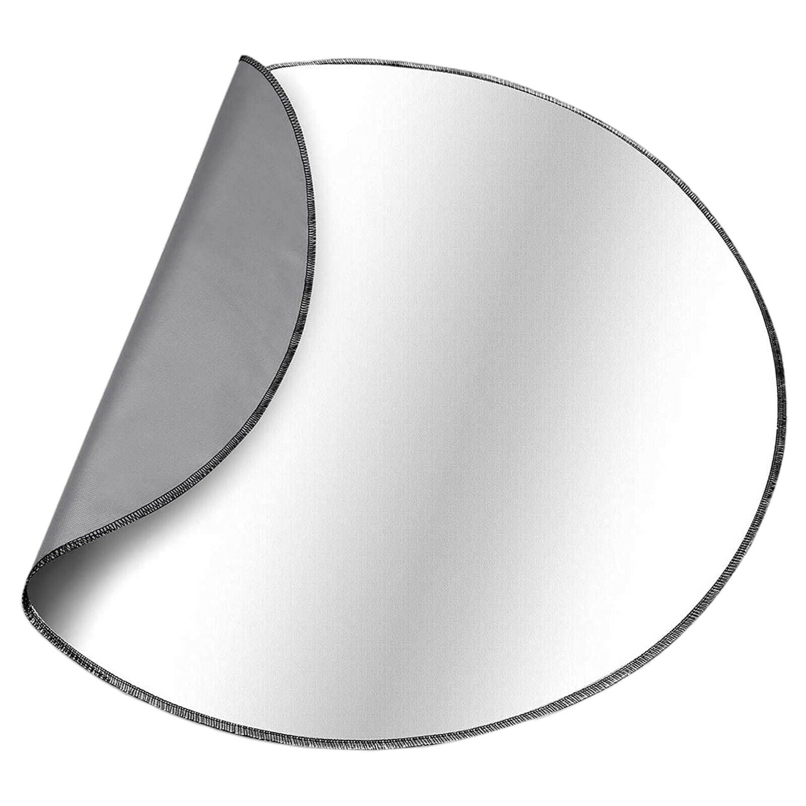 Portable Round Fire Pit Mat BBQ Barbecue Heatproof Grill Mat Deck Protector
