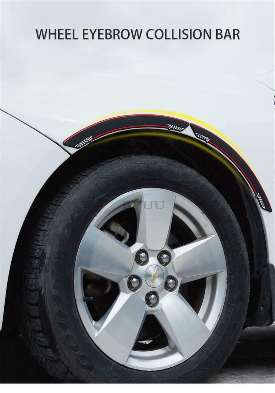 10PCS Universal Rubber Car Door Edge Guard Anti-scratch Wheel Eyebrow Protector
